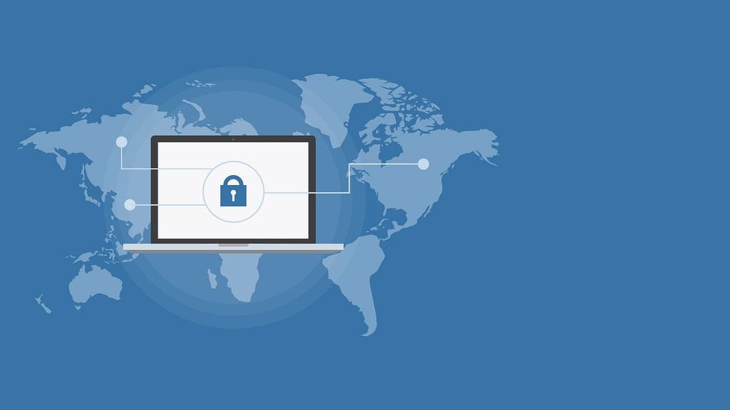 Cybersecurity innovation and shield concept