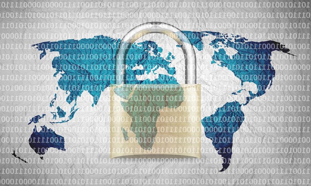 Blockchain security network icon